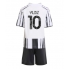 Koszulka piłkarska Juventus Kenan Yildiz #10 Strój Domowy dla dzieci 2025-26 tanio Krótki Rękaw (+ Krótkie spodenki)